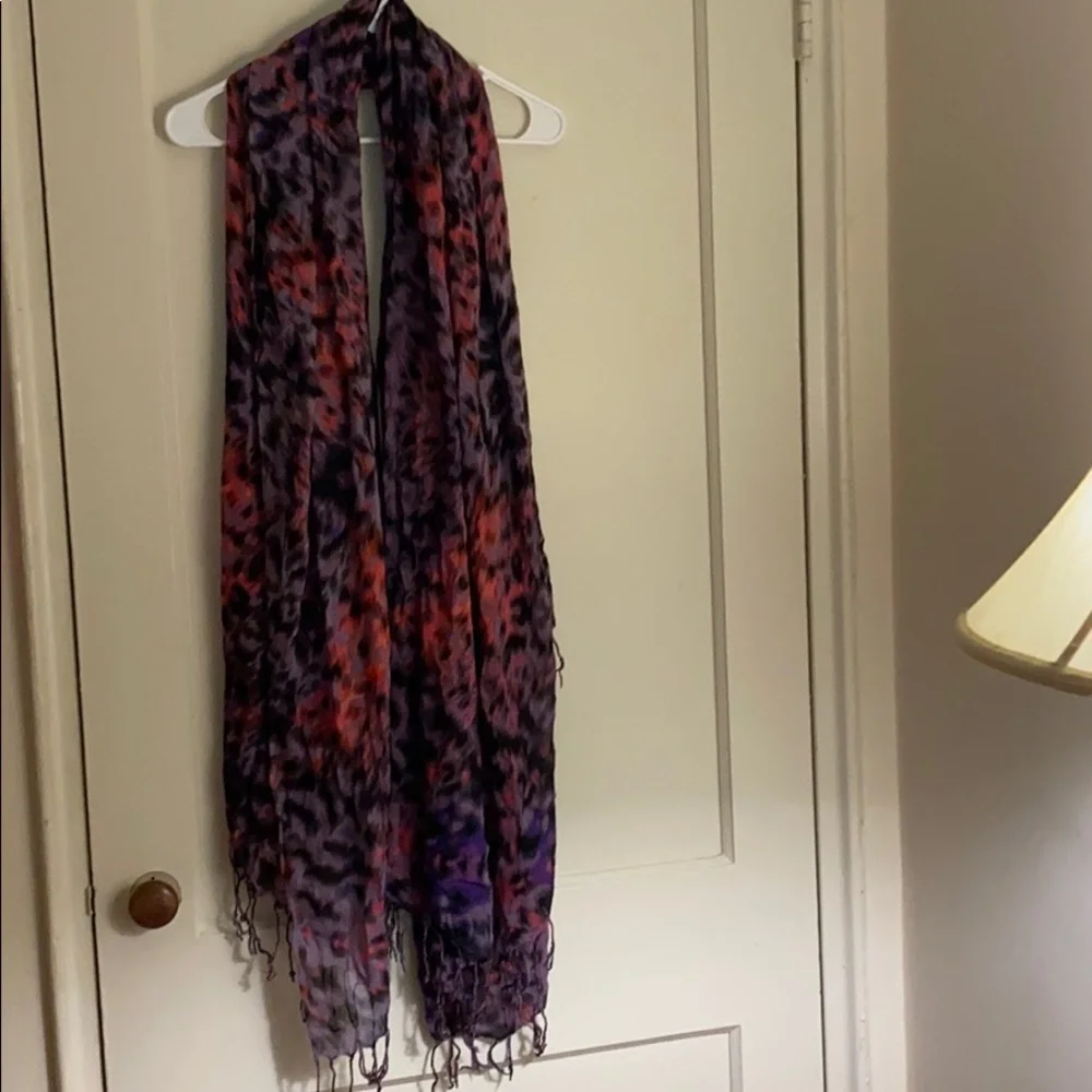 2Bebe multicolored long fashion scarf